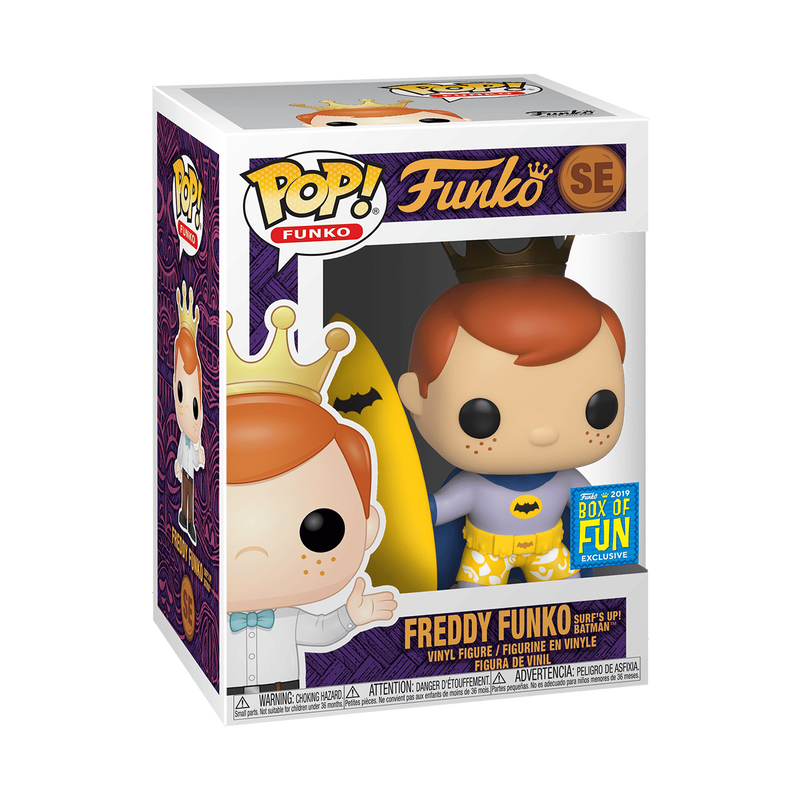 POP: Box of Fun - Freddy Funko Surf's Up! Batman, , hi-res view 1