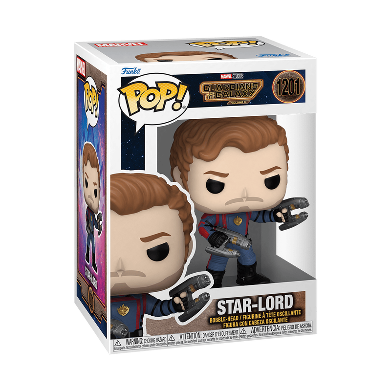 Star-Lord Gold Chrome Funko Pop! #353 - The Pop Central