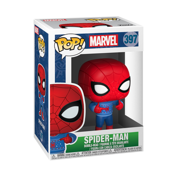 Pop! Spider-man with Ugly Sweater, Image 2