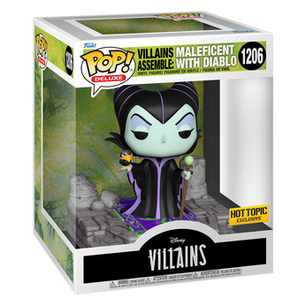Pop Deluxe Villains Assemble: Maleficent with Diablo, Image 2