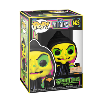 Pop! & Buddy Disguised Evil Queen with Raven (Black Light), Image 2