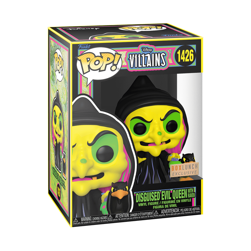 Pop! & Buddy Disguised Evil Queen with Raven (Black Light), , hi-res view 2
