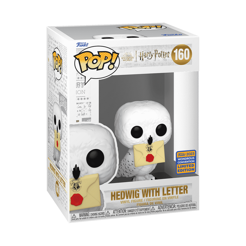 Buy Pop! Hedwig with Letter Funko.