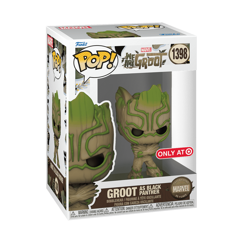 Buy Pop Groot as Black Panther at Funko