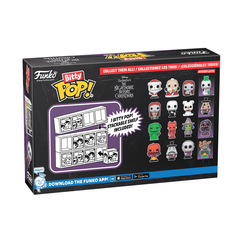 Bitty Pop! The Nightmare Before Christmas 4-Pack Series 4, , hi-res view 3