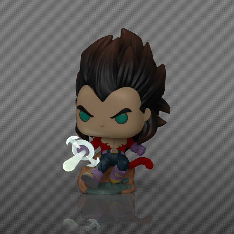 Pop! Super Saiyan 4 Vegeta (Flocked) (Glow) (Chase), , hi-res view 1
