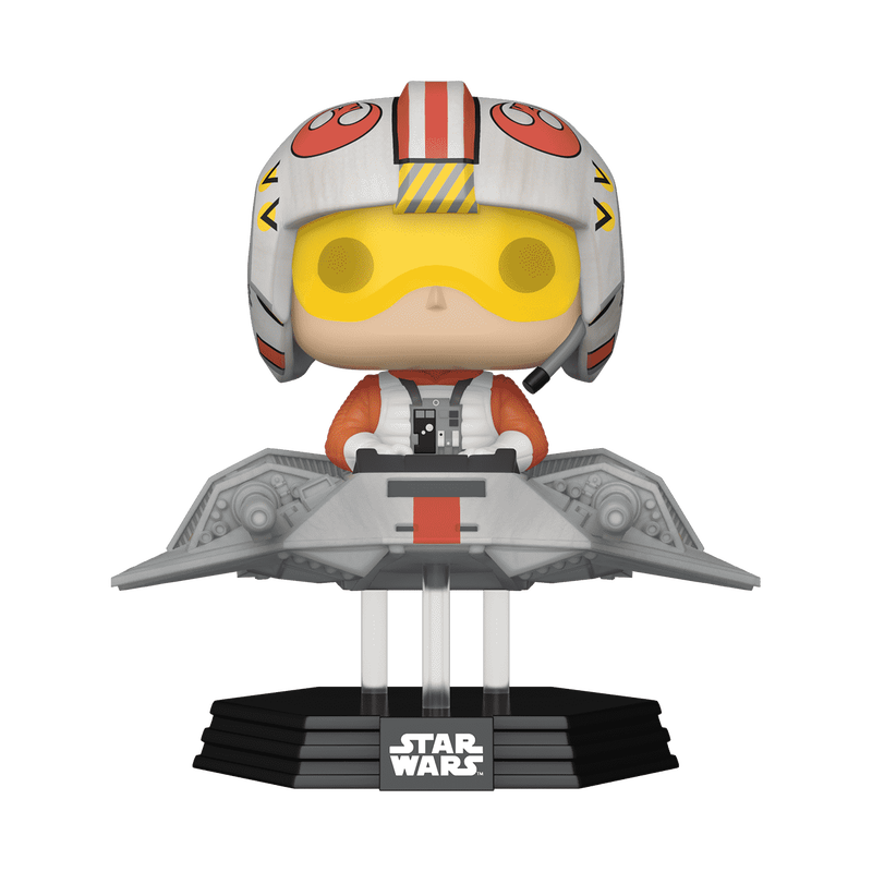 Pop! Rides Super Deluxe Luke Skywalker in T-47 Airspeeder, , hi-res view 1