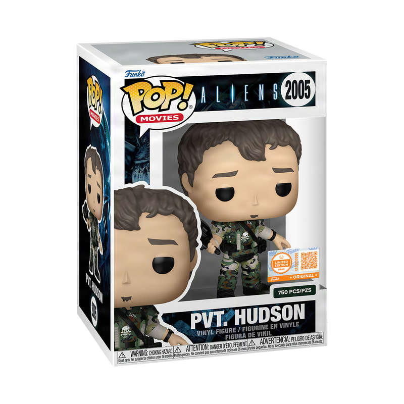 Pop! Pvt. Hudson with Pop! Protector, , hi-res view 3