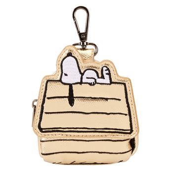 Peanuts 75th Anniversary Snoopy Doghouse Treat & Disposable Bag Holder, Image 1