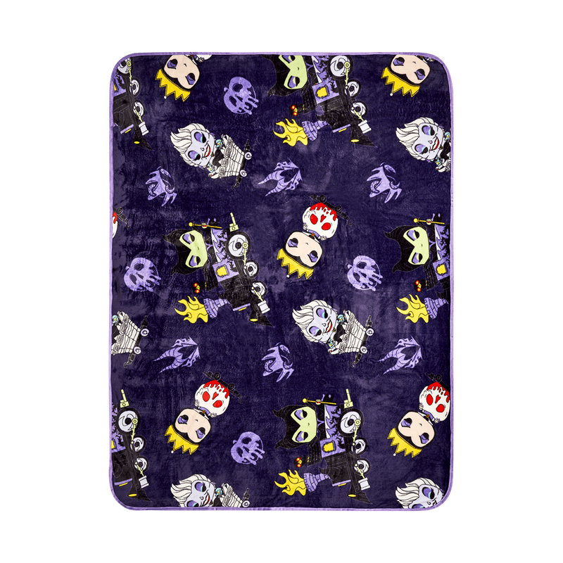 Disney Villains Train Fleece Throw, , hi-res view 1