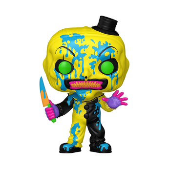 Pop! Art the Clown with Knife (Bloody) (Black Light) (Chase), Image 1