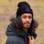 KPop Demon Hunters HUNTR/X Logo Beanie, , hi-res view 3
