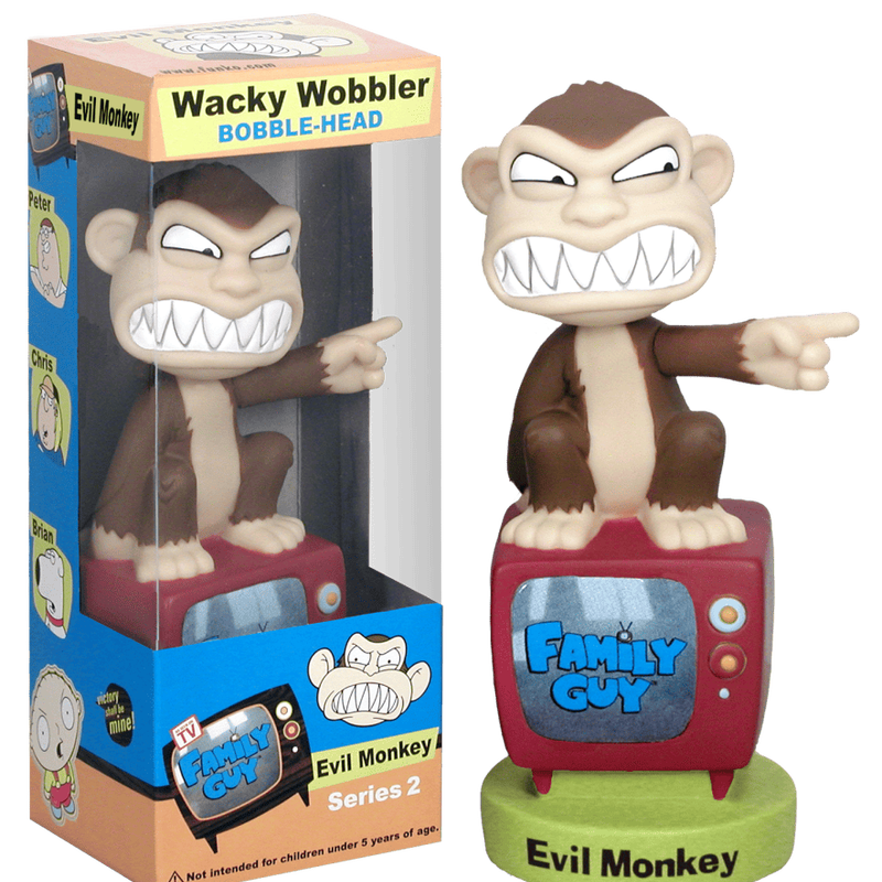 Evil Monkey Wacky Wobblers | From the Vault | Funko