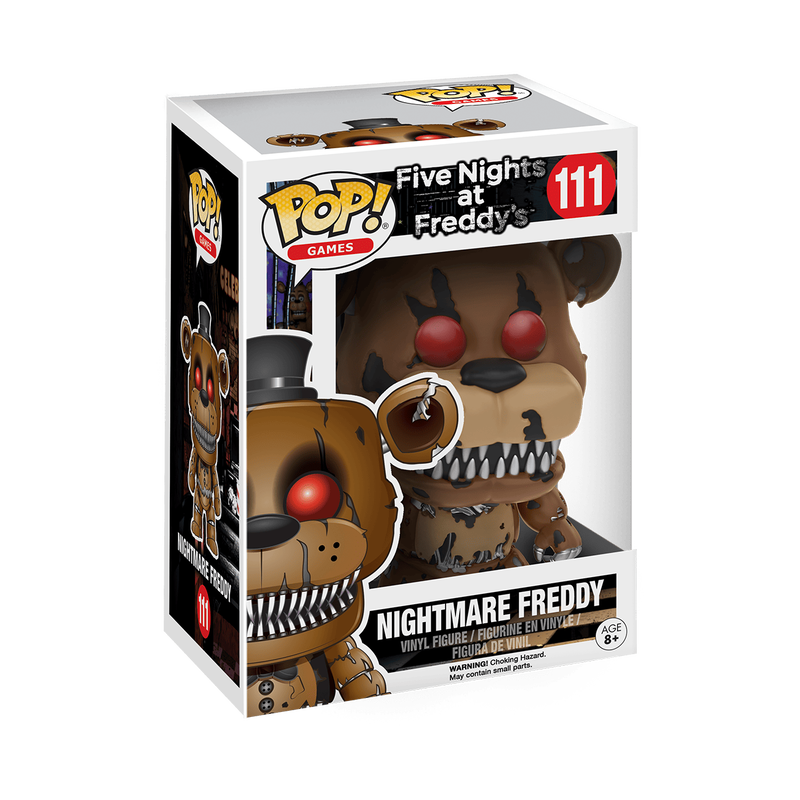 Funko Nightmare Set Of 4 Figures: Five Nights At Freddy's Fnaf 4 Nightmare  Set Of 4 