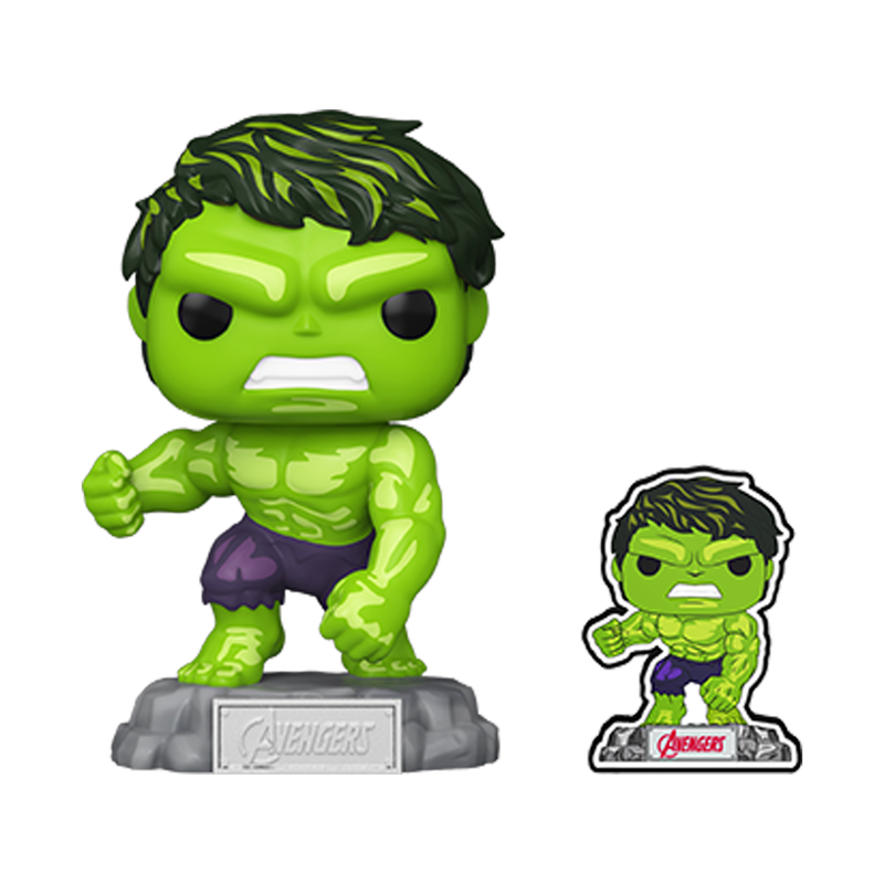 Pop! Hulk with Pin, , hi-res view 1
