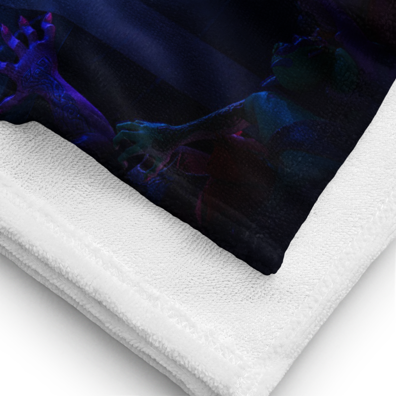 KPop Demon Hunters Movie Poster Beach Towel, , hi-res view 4