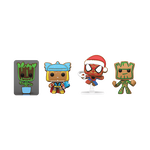 Pocket Pop! Gingerbread Baby Groot / Gingerbread Thor / Gingerbread Spider-Man / Gingerbread Groot - 4 Pack, , hi-res view 1