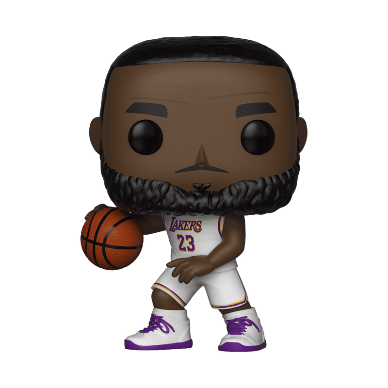 Pop! Lebron James (White Uniform), , hi-res view 1