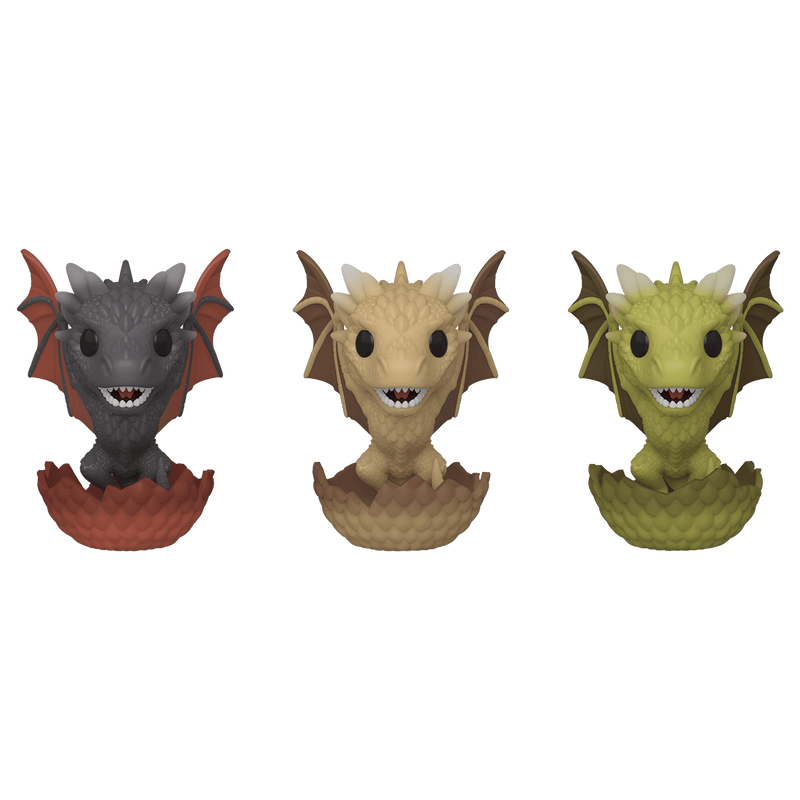 Pop! Drogon, Viserion, Rhaegal 3-Pack, , hi-res view 1