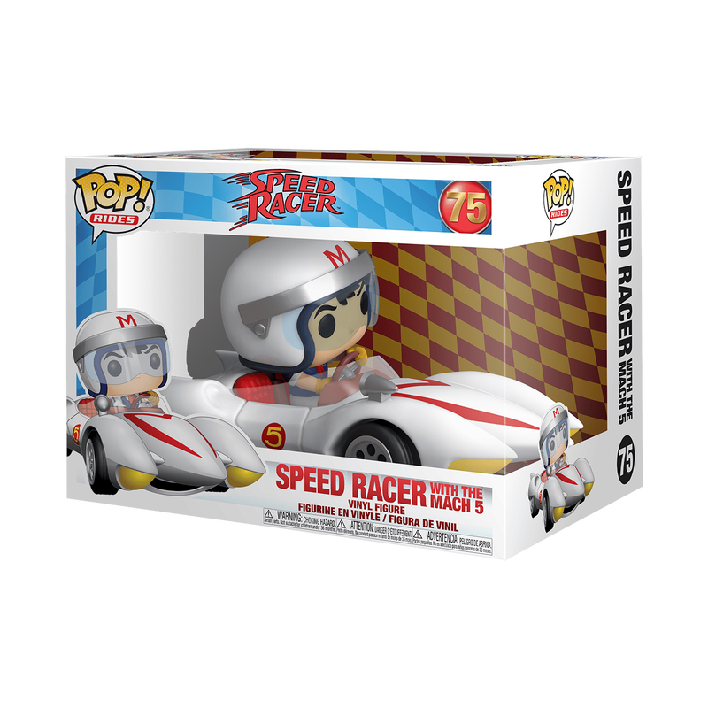 Pop! Rides Speed Racer with Mach 5 | From the Vault | Funko
