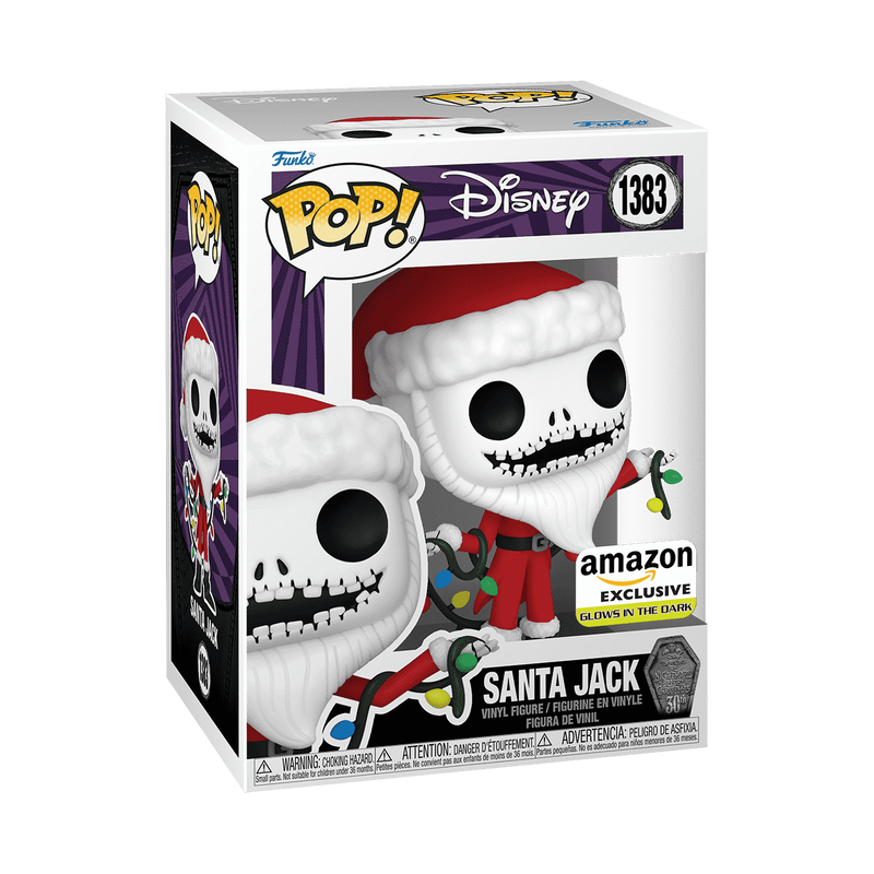 Pop! Santa Jack (Glow), , hi-res view 2