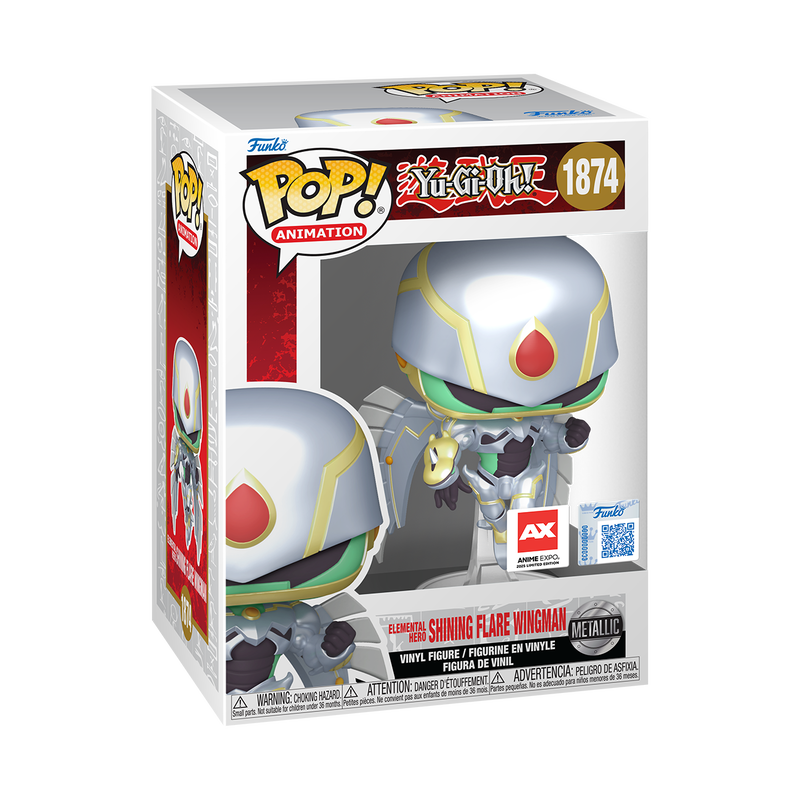 Pop! Elemental Hero Shining Flare Wingman (Metallic) [AX], , hi-res view 2