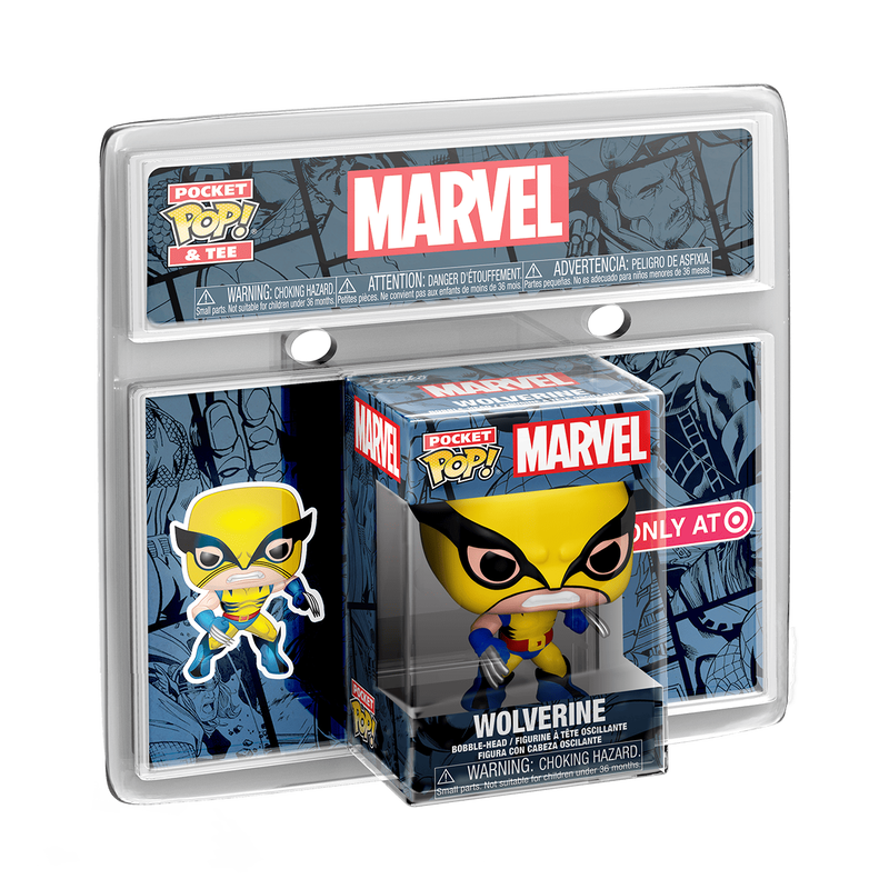 PocketPop&Tee:Marvel-Wolverine(POP), , hi-res view 1