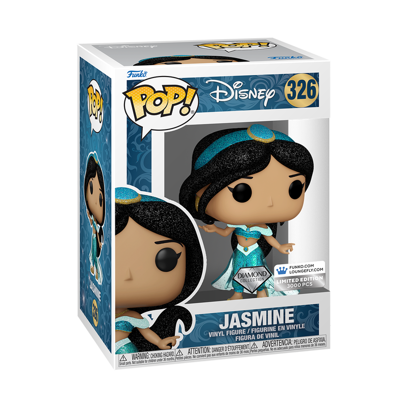 Limited Edition Bundle - Aladdin 30th Anniversary Palace Mini Backpack and Pop! Jasmine (Diamond), , hi-res image number 9