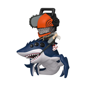 Pop! Ride Deluxe Chainsaw Man & Beam, Image 1