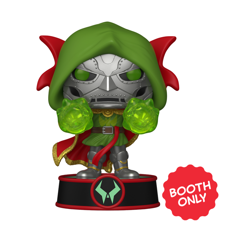 Pop! Light Up Sorcerer Supreme Doom with Pop! Protector, , hi-res view 1