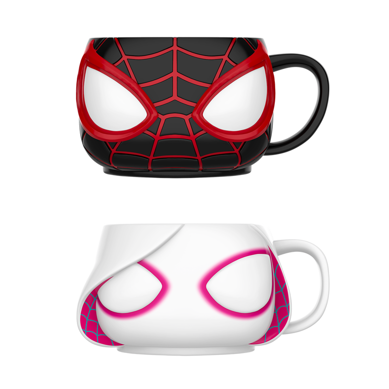 Miles Morales & Ghost-Spider Ceramic Mug 2-Pack, , hi-res view 1