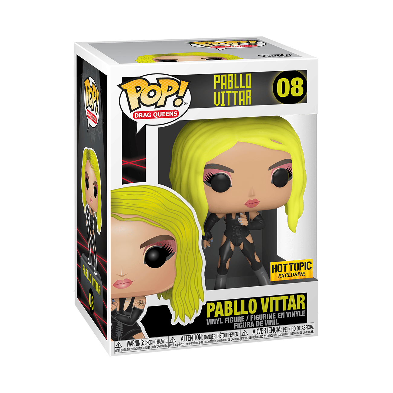 thumbnail image 2 of Funko Pop Drag Queens 08- Pabllo Vittar 2 of 14