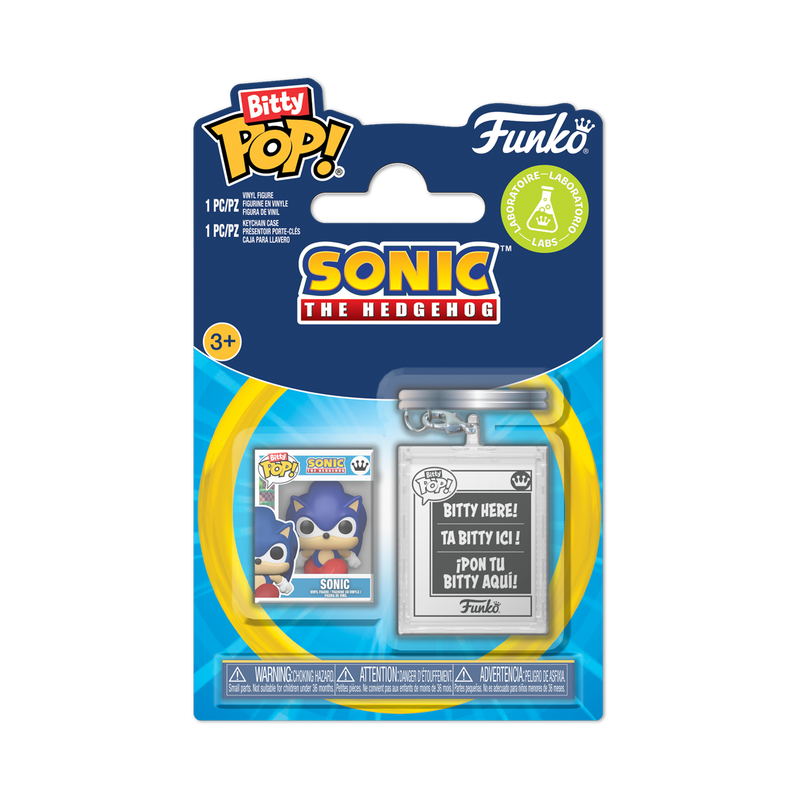 Bitty Pop! & Accessories Sonic & Keychain, , hi-res view 1