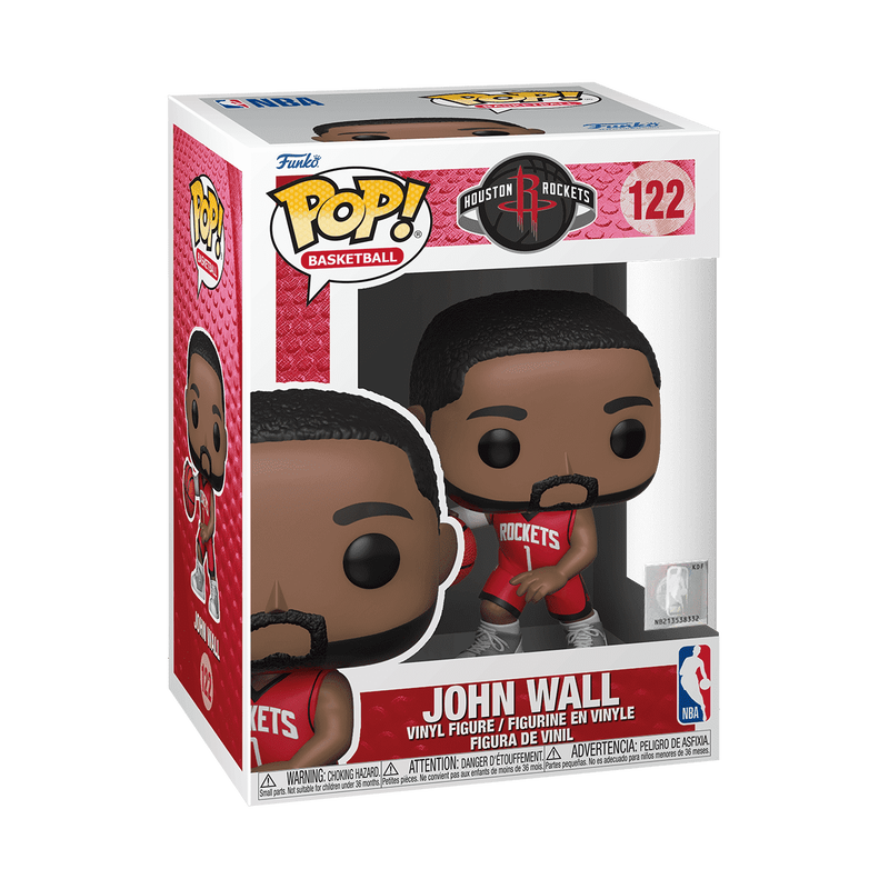 Pop! John Wall (Red Jersey), , hi-res view 2