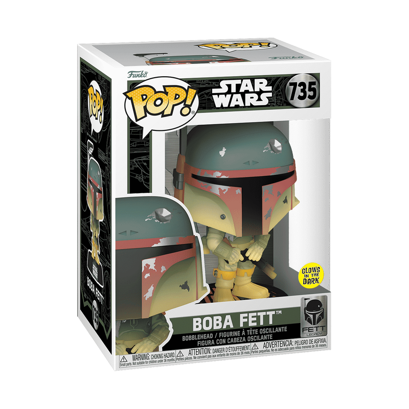 魅了 Boba Pop! Fett Funko | (Glow) Rifle with SF・ファンタジー・ホラー