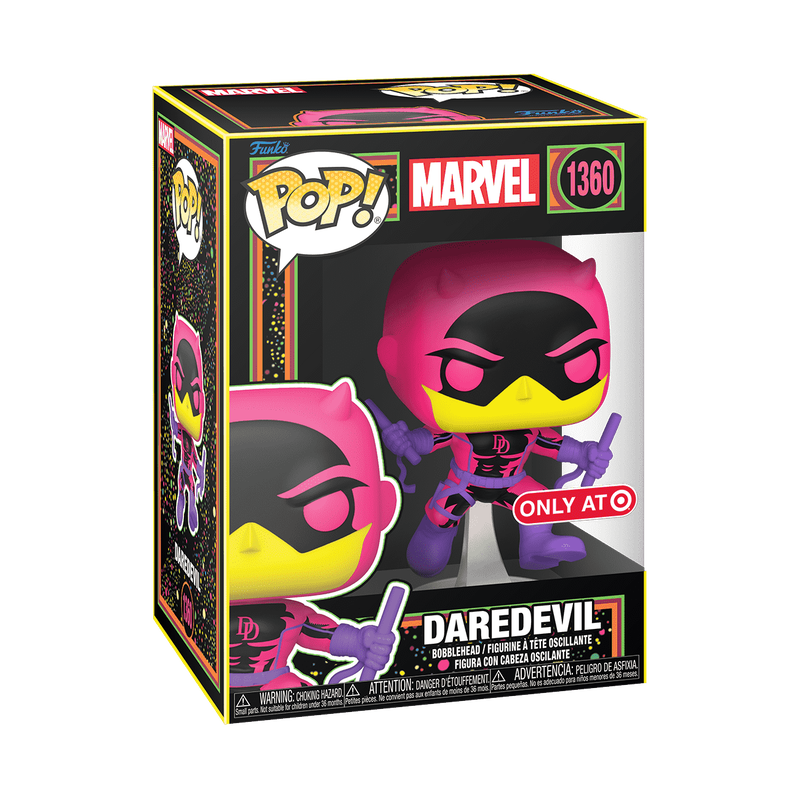 Pop! Daredevil (Classic) (Black Light), , hi-res view 2