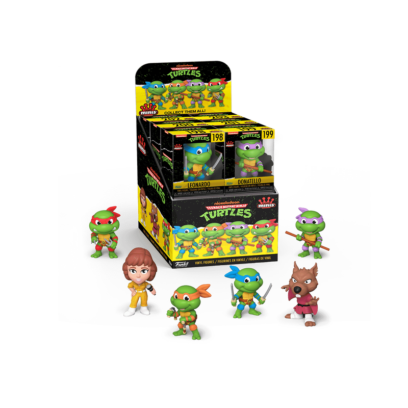 Teenage Mutant Ninja Turtles Mini Vinyl Figures, , hi-res view 1