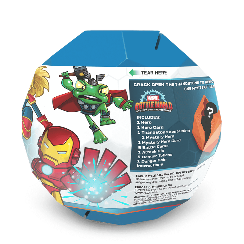 Marvel Battleworld: Series 1 Battle Ball Game, , hi-res view 3