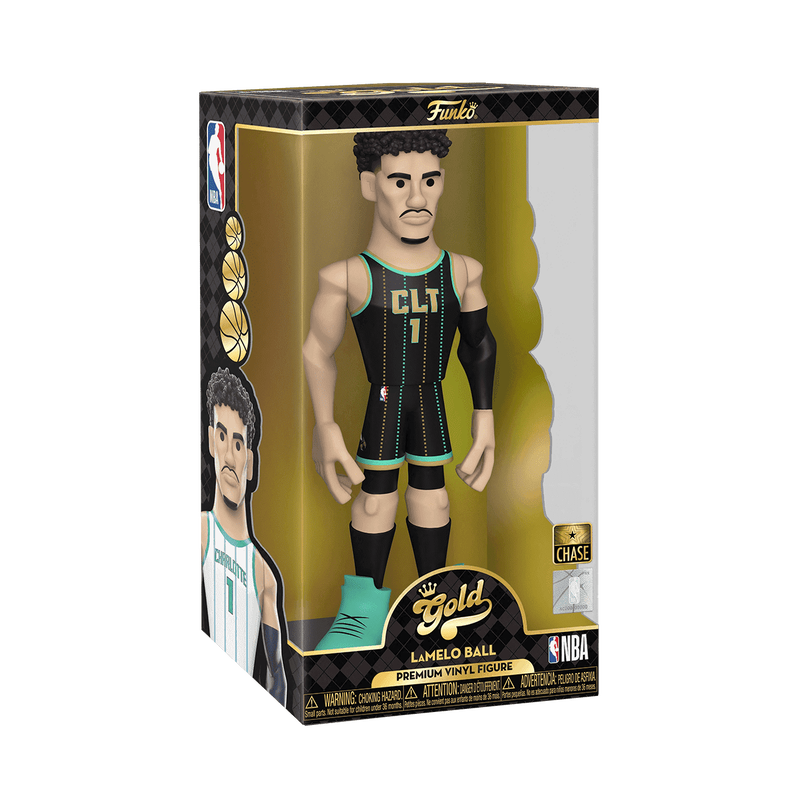 Vinyl Gold 12" LaMelo Ball - Hornets, , hi-res view 4