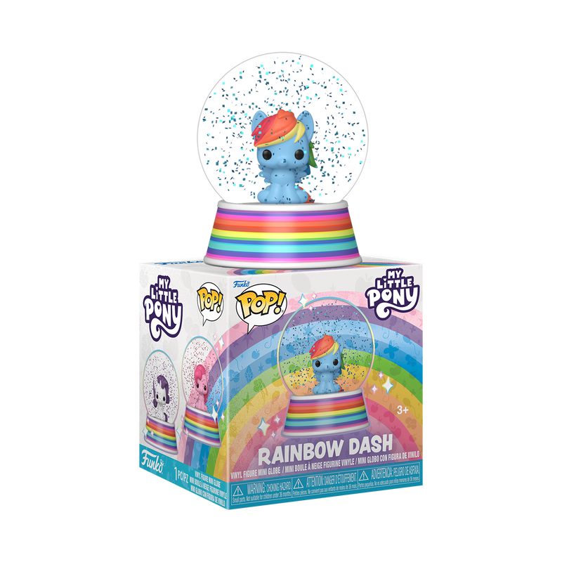 Rainbow Dash Mini Glitter Globe, , hi-res view 2