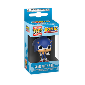 Pop! Keychain Sonic with Ring, Image 2