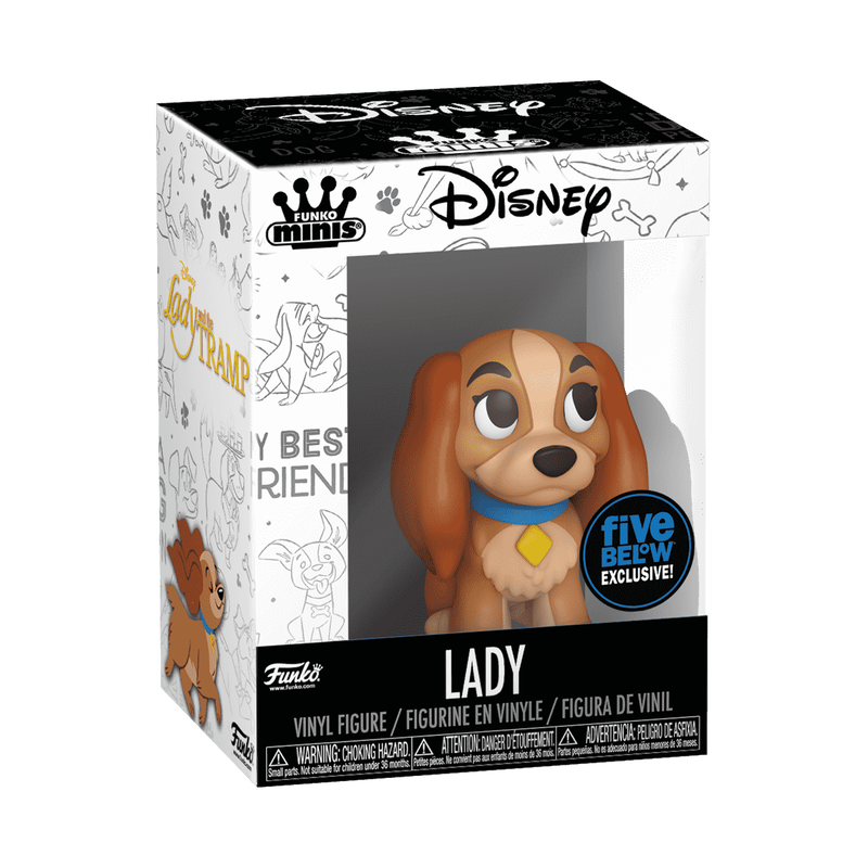 Disney Dog Days Mini Vinyl Figure (Lady), , hi-res view 1