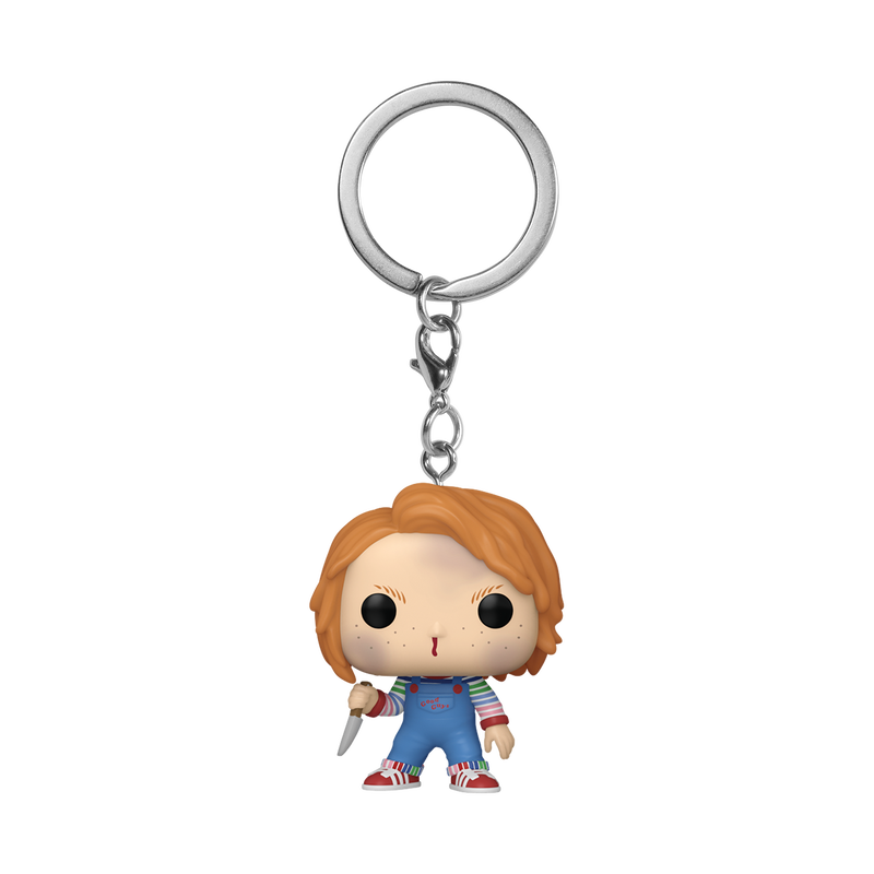Pop! Keychain Chucky with Knife, , hi-res view 1