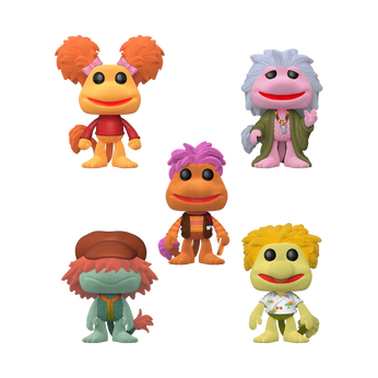 Pop! Flocked Fraggle Rock 5-pack, , hi-res view 1