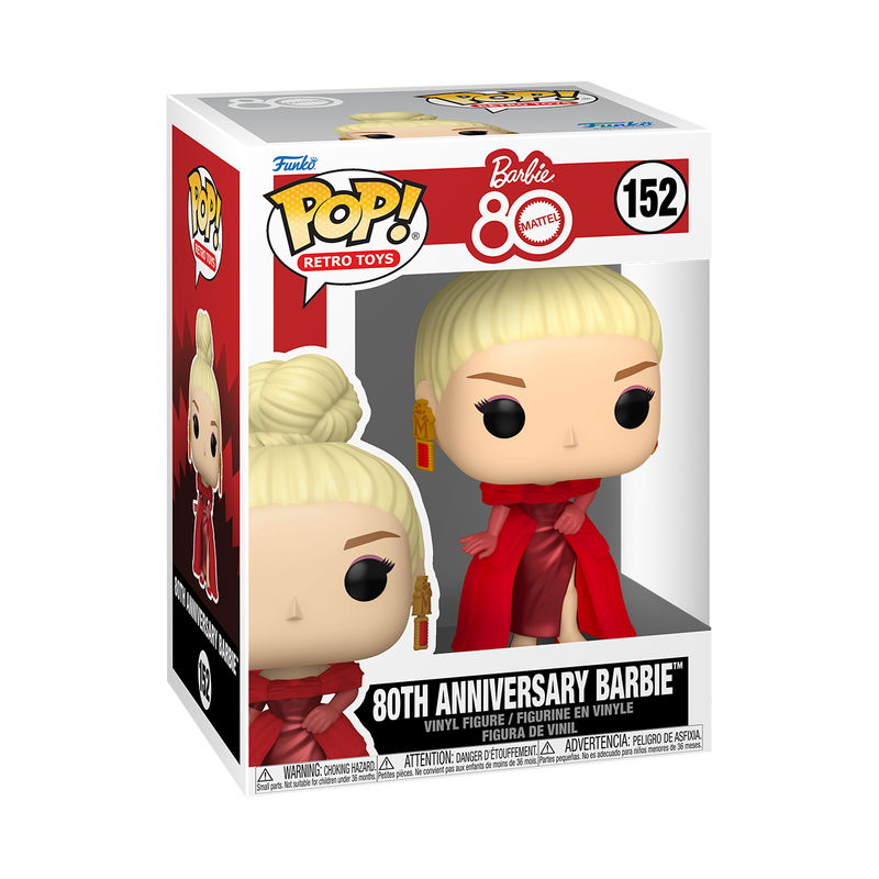Pop! 80th Anniversary Barbie, , hi-res view 2