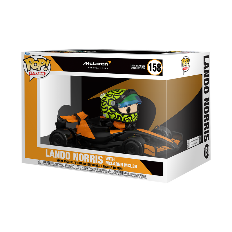 Pop! Rides Super Deluxe Lando Norris with McLaren MCL39, , hi-res view 2