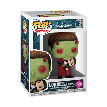 Pop! Lorne with Angel Puppet (Flocked), , hi-res view 2