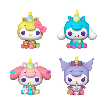 Pop! Hello Kitty (Unicorn Outfit) 4-Pack, , hi-res view 1
