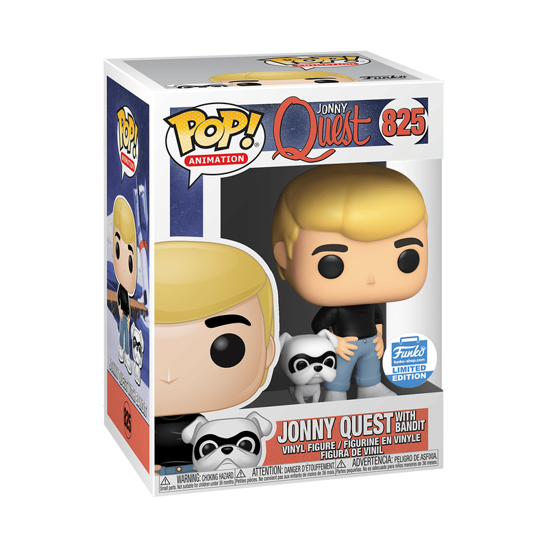 POP&Buddy: Jonny Quest - Jonny w/Bandit, , hi-res view 1