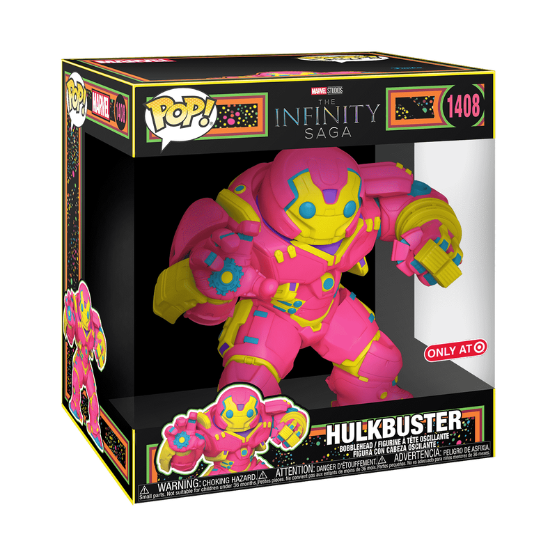 Buy Pop! Jumbo Hulkbuster (Black Light) at Funko.